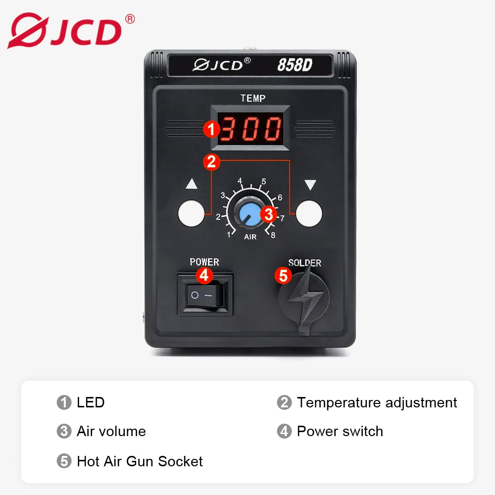 858D Hot Air Rework Station