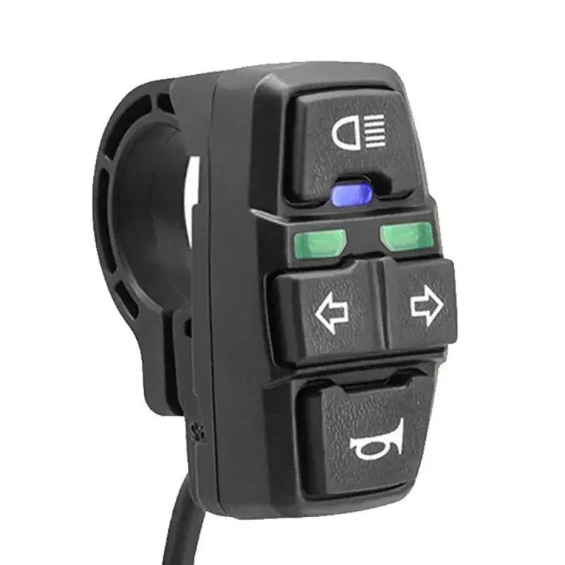 DK336 E-Bike Headlight, Indicator and Horn Switch