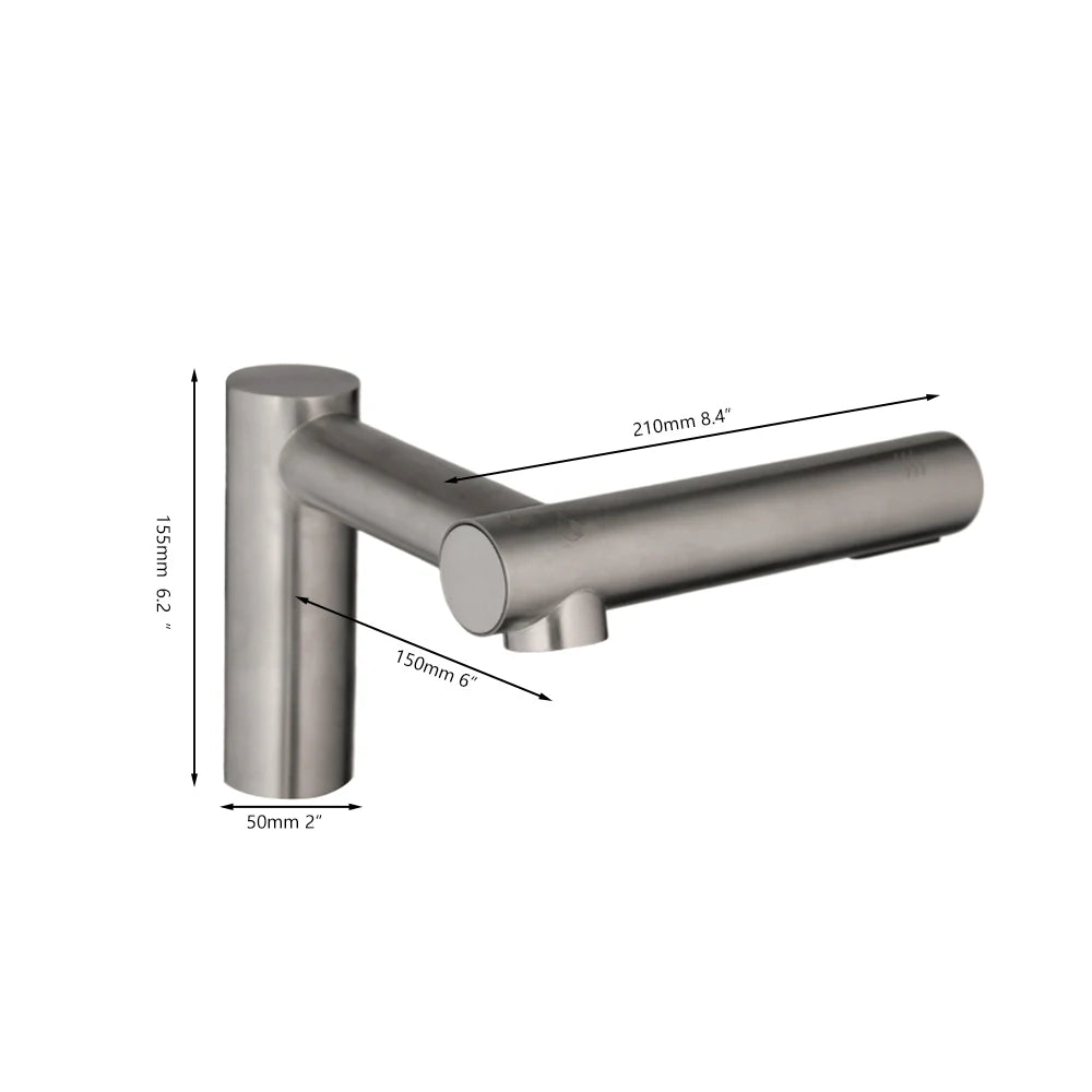 3-w-1 automatyczna bateria łazienkowa z dozownikiem mydła i suszarką do rąk