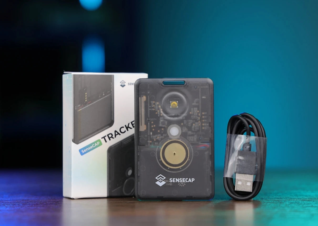 SenseCAP Card Tracker T1000‑E per Meshtastic con GPS e LoRa