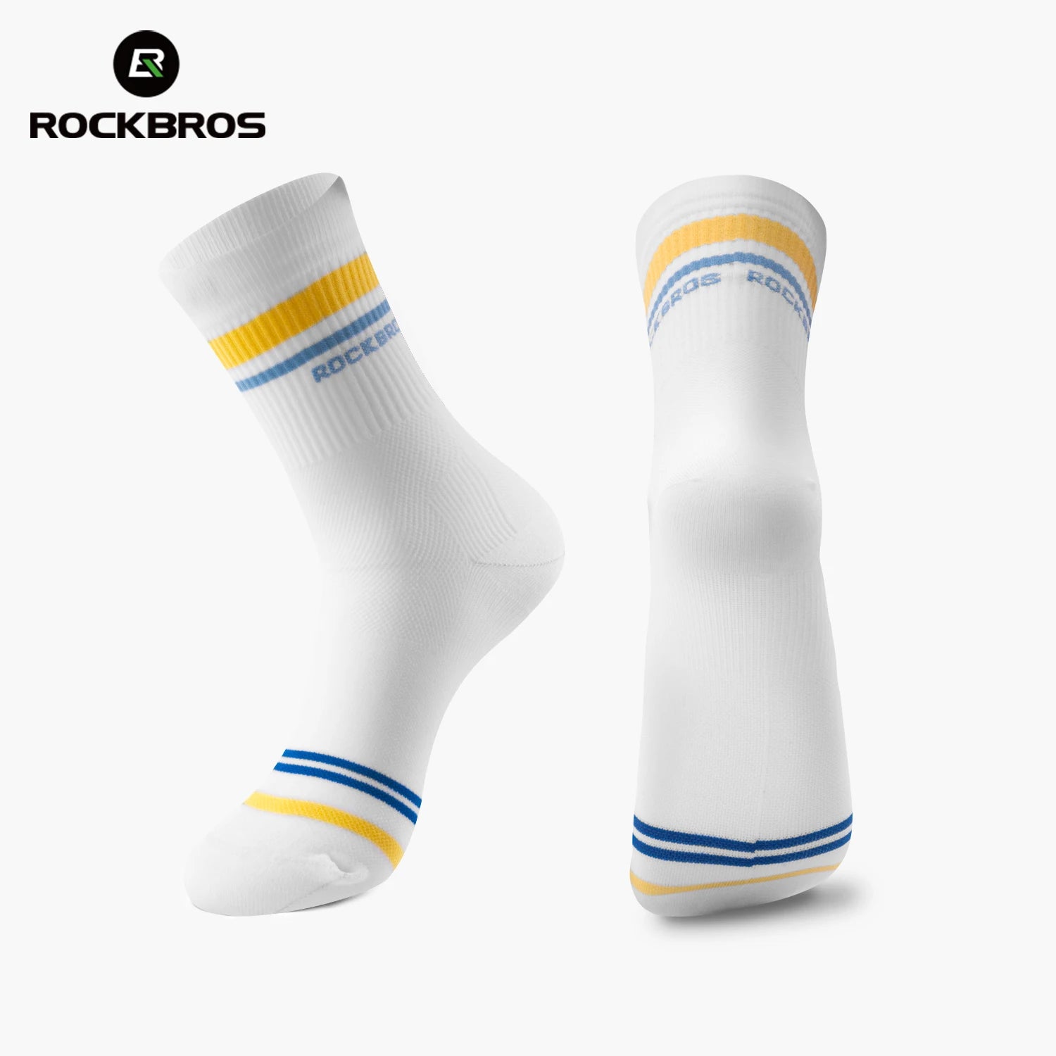 Cycling Socks Knee-High Breathable Stretch Sport Socks