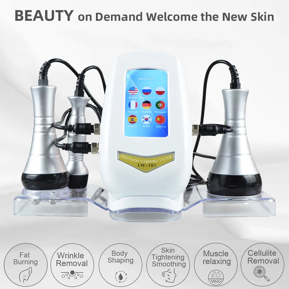 40K Cavitation Body Slimming and Skin Tightening Device