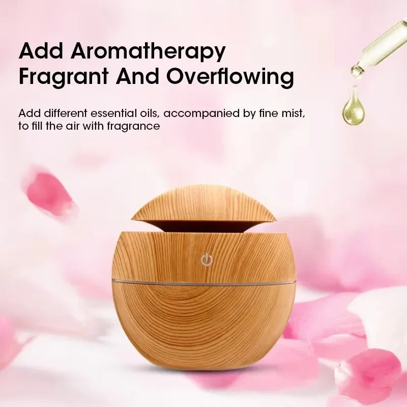 USB Ultrasonic Mini Humidifier with Night Light