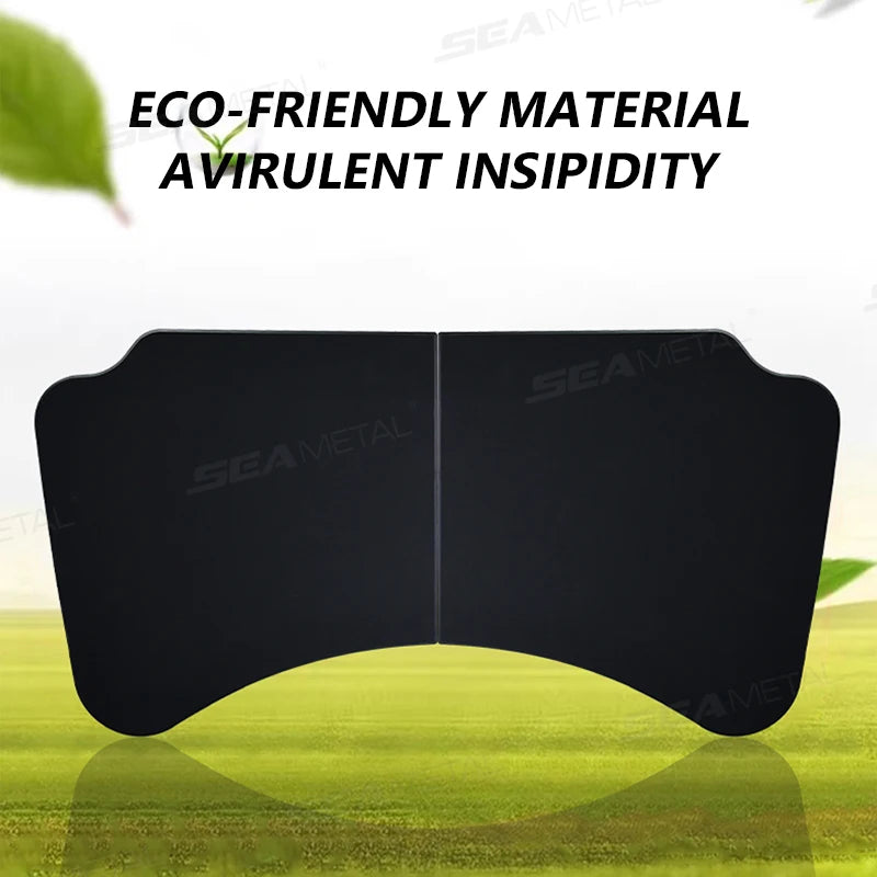 SEAMETAL Car Temporary Tray for Laptop Stable Large Load-Bearing Car Table Board Foldable Large Car Dining Table Drink Holder