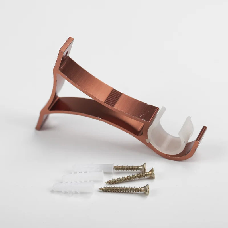 Aluminium Curtain Rod Support Bracket