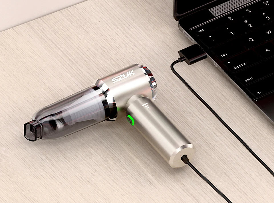 SZUK C012MAX Car Vacuum Cleaner Strong Suction Cleaning Mini Machine Wireless Portable Handhled Blower Machine Home Appliances 