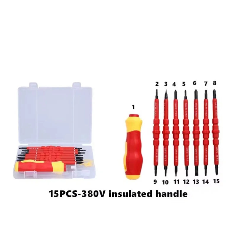 Interchangeable Screwdriver and Bit Set