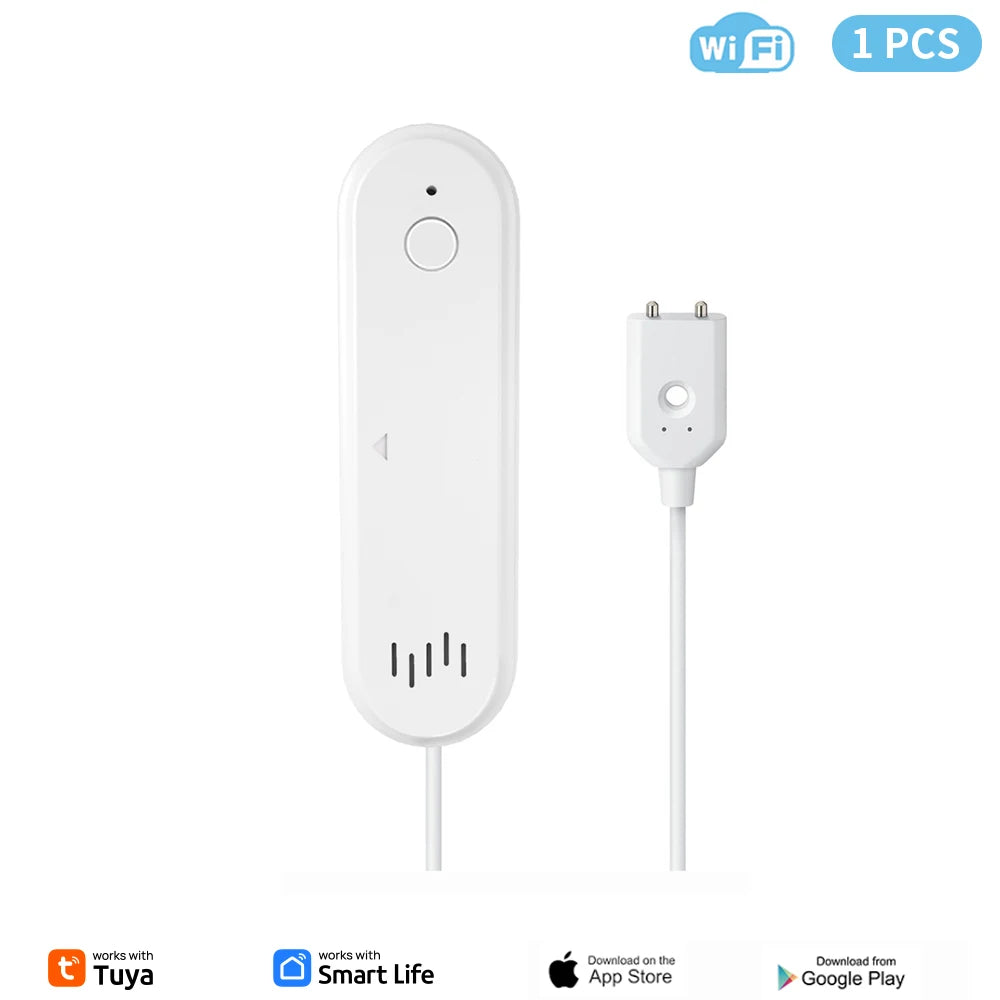 Water Contact Sensor with Probe, Wi-Fi or Zigbee Options