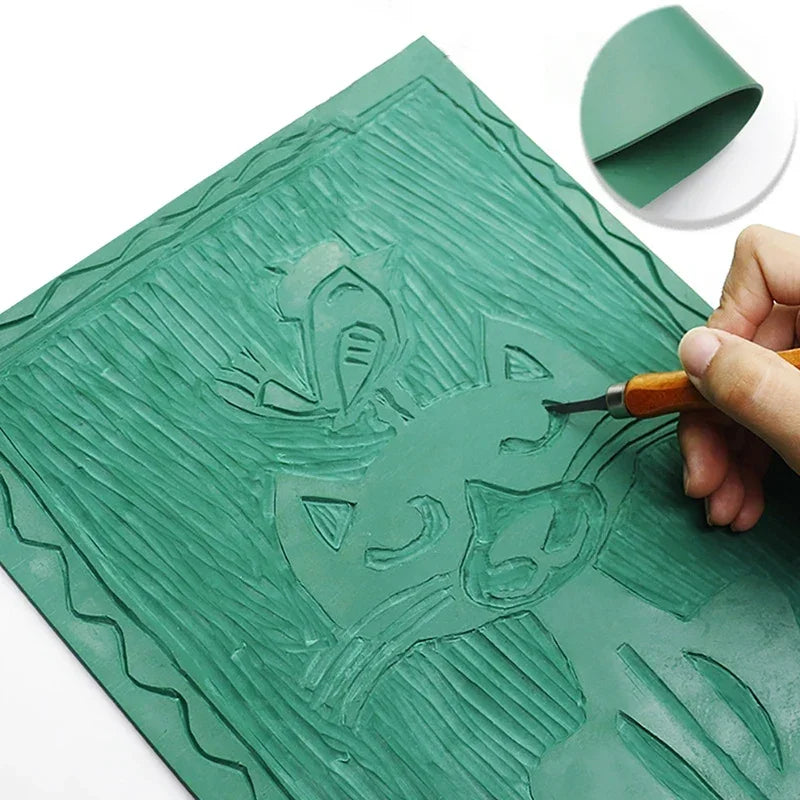 A5 Rubber Stamp Carving Sheet