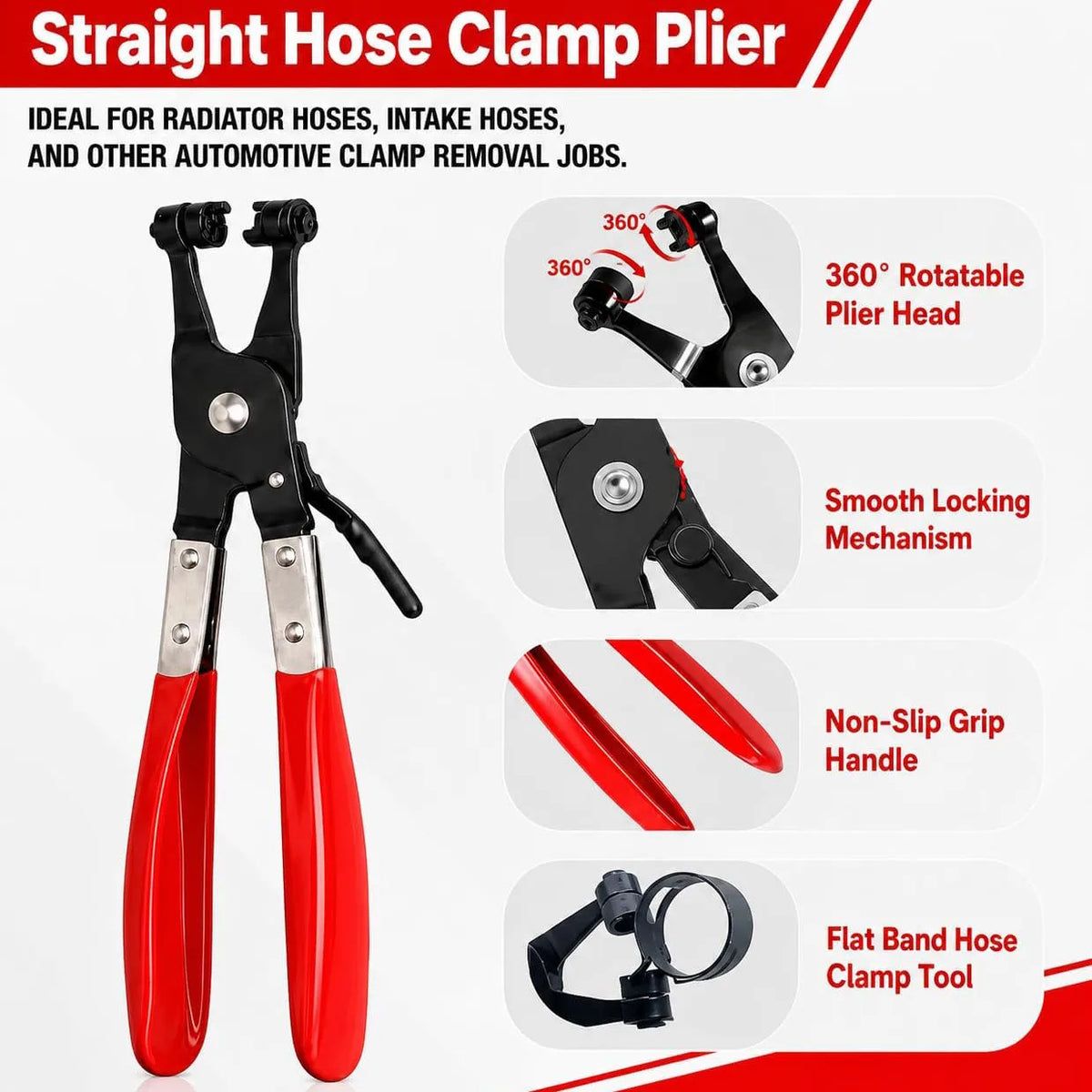 Rotating Hose Clamp Removal Tool