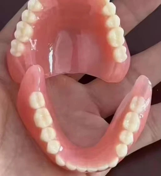 Kit de capas cosméticas temporárias para prótese dentária em silicone