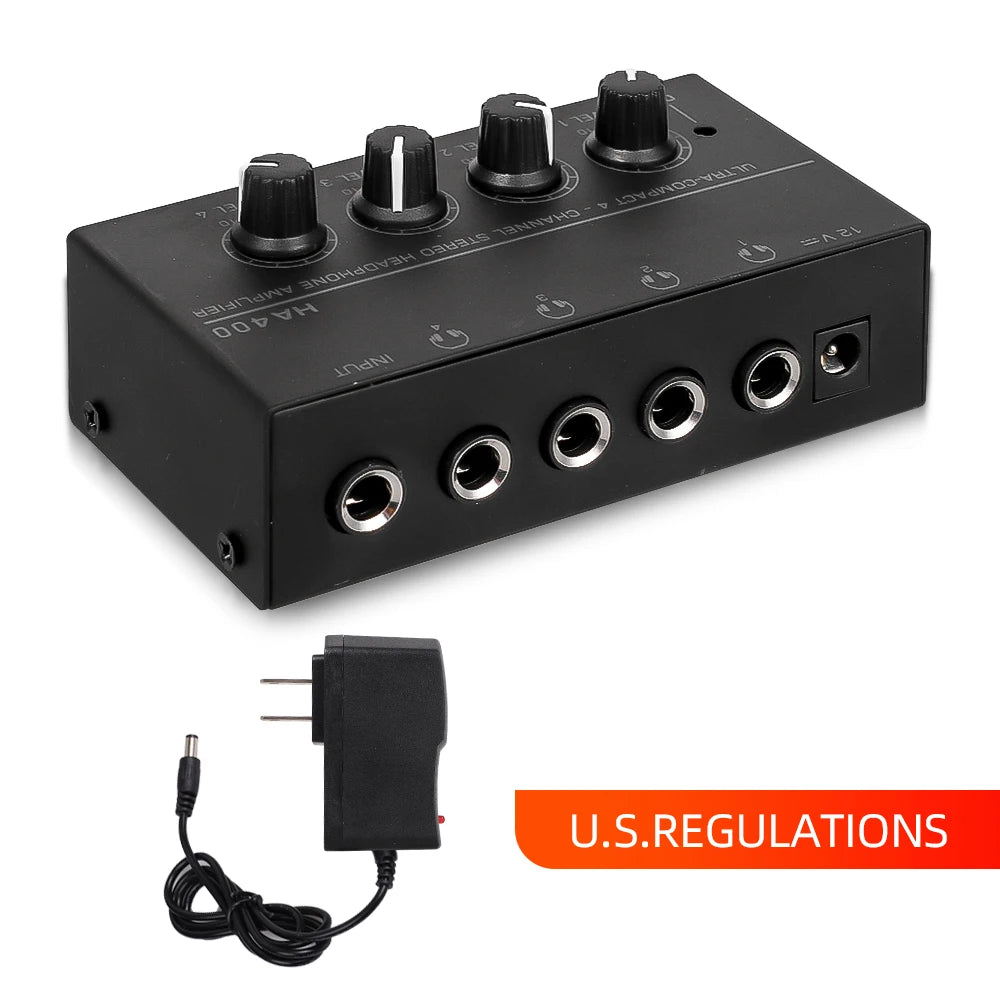 HA400 Headphone Amplifier - Amplifier or Adapter Set