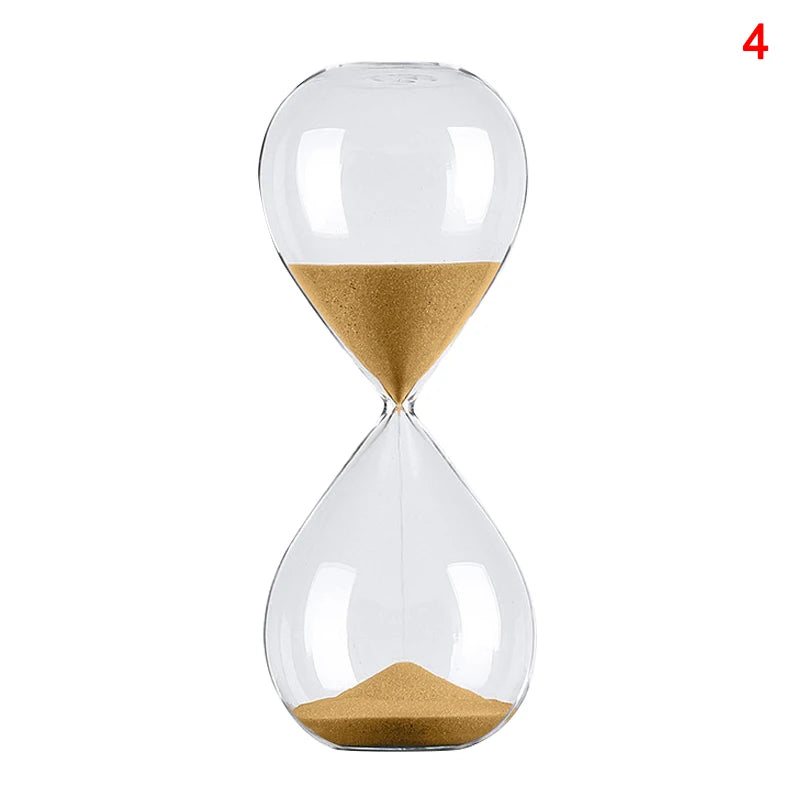 Timeglas i glas, 5 eller 30 minutter