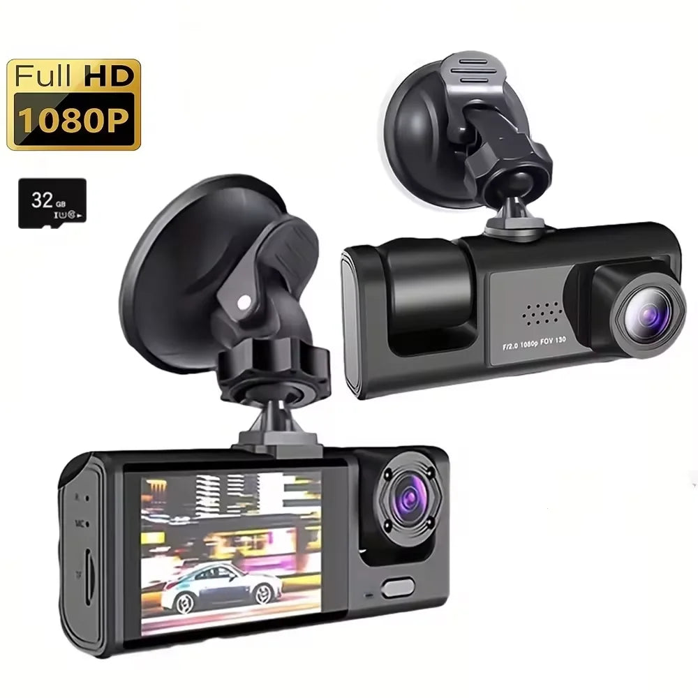 Y30A/Y30B Dash Camera with Cabin View and 2-Inch Screen