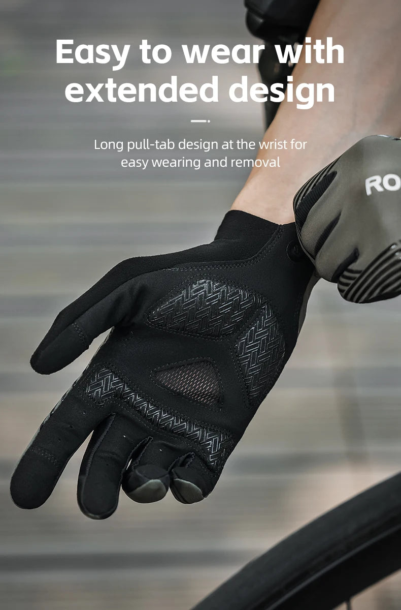 Breathable Cycling Gloves with Touchscreen Grip for Road & MTB