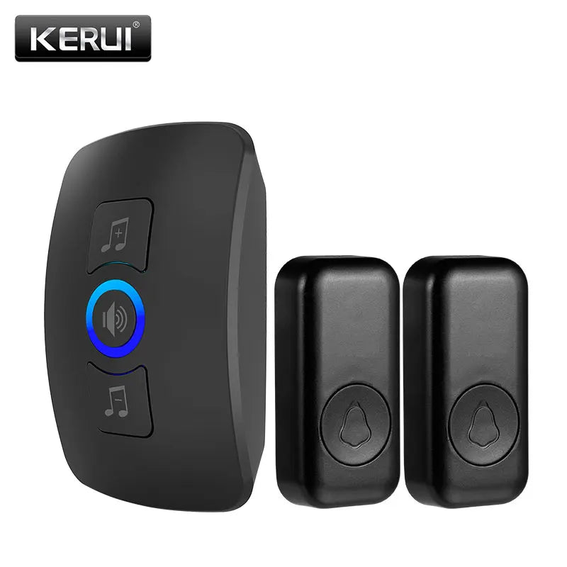 Wireless Doorbell with 60 Chimes, 500ft Range, Waterproof Button