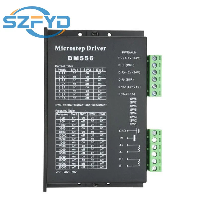 Pilote de moteur pas à pas DM542/DM556