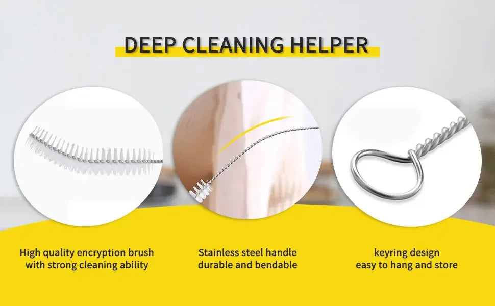 Bottle Cleaning Brushes Kitchen Nylon Multifunction Brush Set