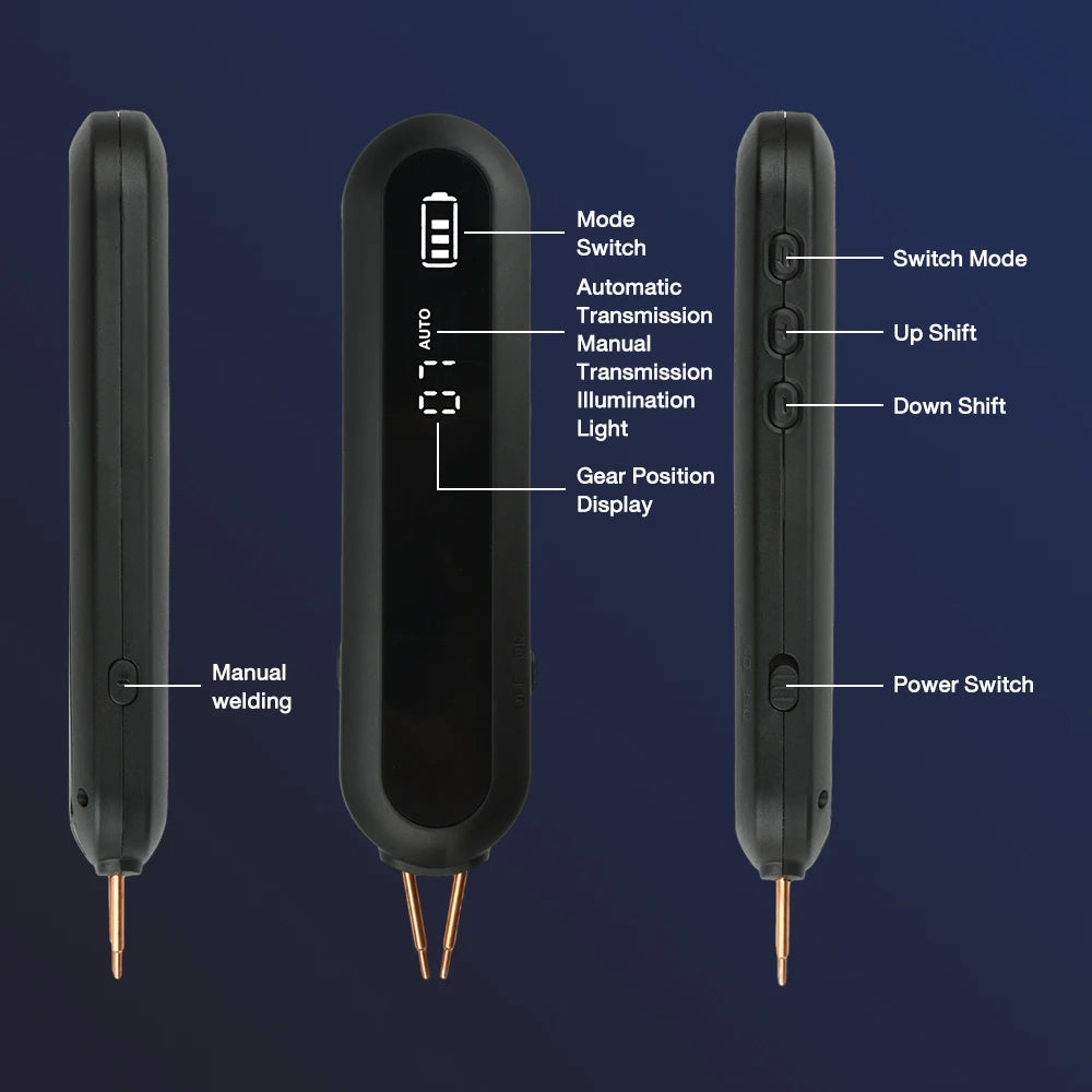 Handheld Battery Spot Welder with Adjustable Power