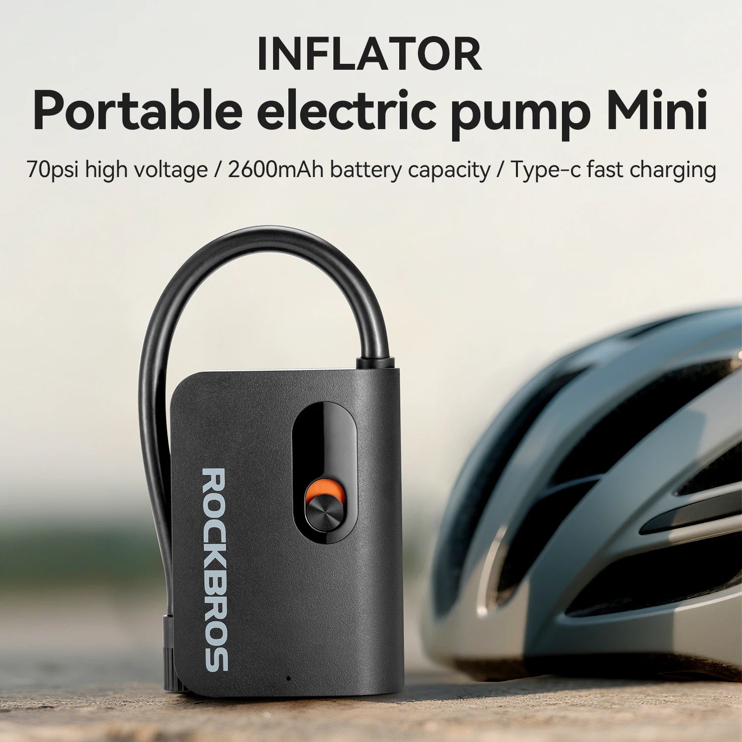 Prijenosna bežična električna pumpa za gume 2000mAh mini inflator