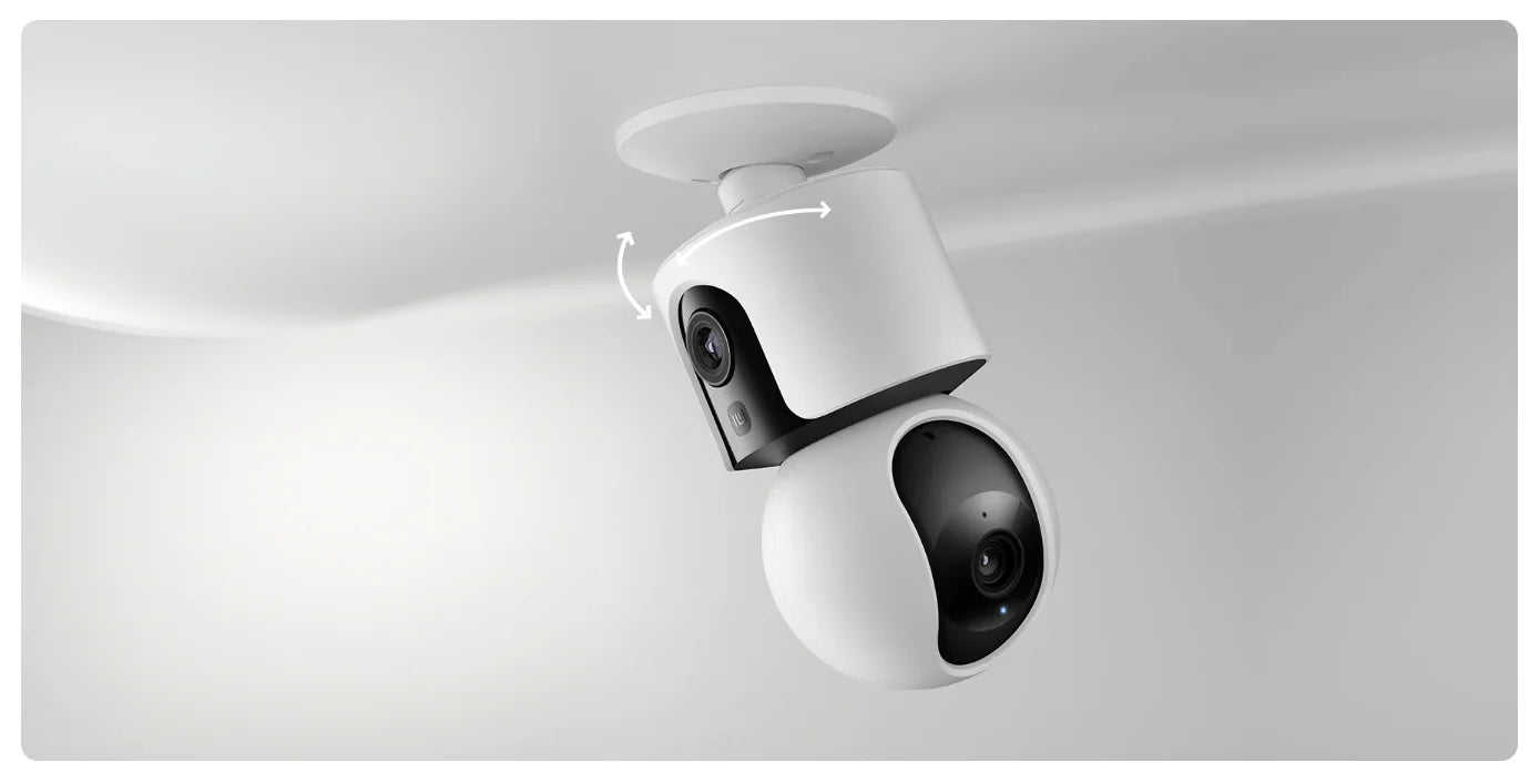 Xiaomi C300 inteligentná kamera s dvojitou šošovkou 360° AI WiFi 6 domáca bezpečnosť