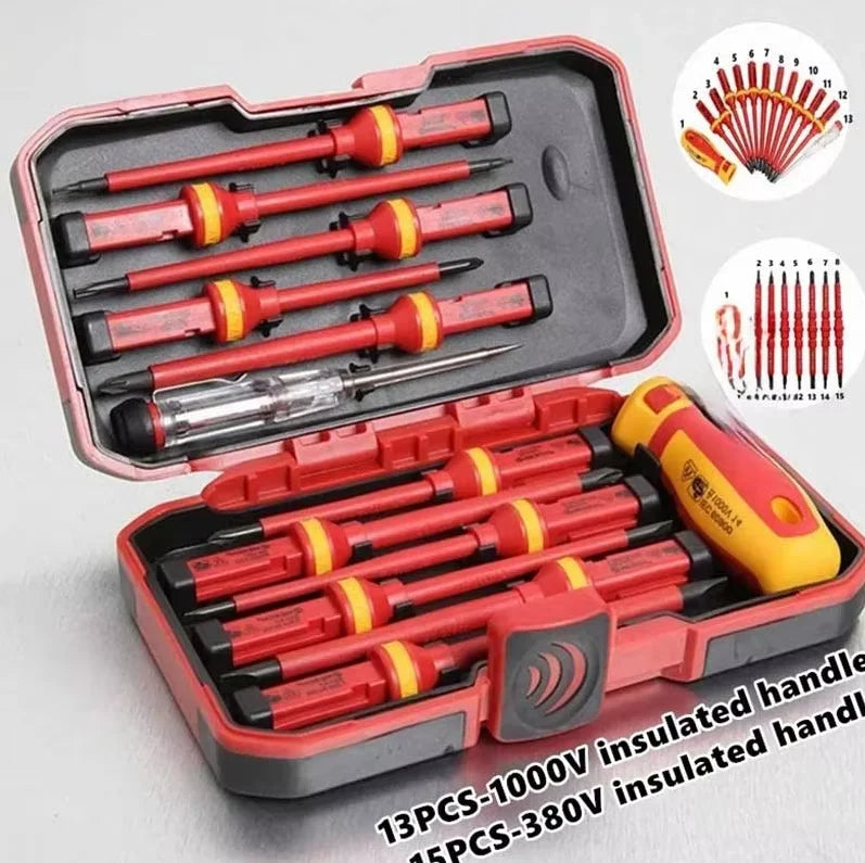 Interchangeable Screwdriver and Bit Set