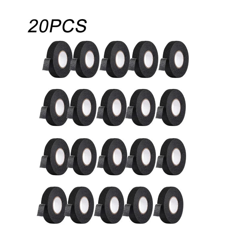 Electrical Insulating Tape Heat Resistant Harness Tape 9/15/50MM Car Cable Harness Wiring Loom Protection Waterproof Tape 