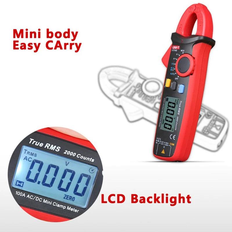 UNI-T UT210E Digital AC DC Current Clamp Meter True RMS Pliers Ammeter Voltage Tester Multimeter Resistance Frequency Meter Spy-shop.com