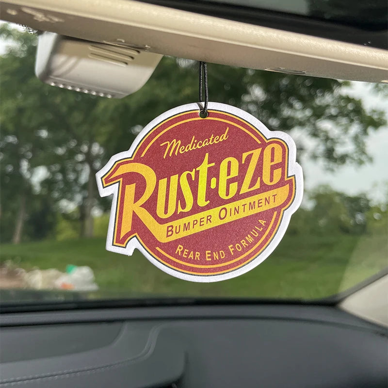 Rust eze, ambientador de coche, pendant perfume, suspensión del espejo retrovisor, fragancia de colonia