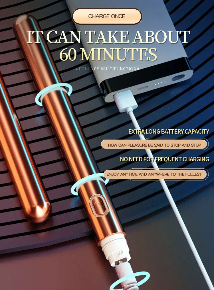 İnce Vibratör Paslanmaz Çelik Mini Uyarıcı