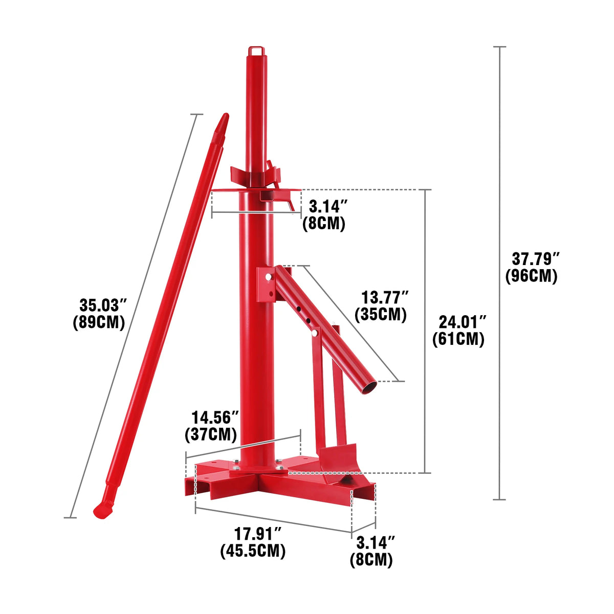 Γ manually Tire Changer Demount Tool Για Αυτοκίνητο ΤρέιΛ Ηδιά Demount εργαλείο