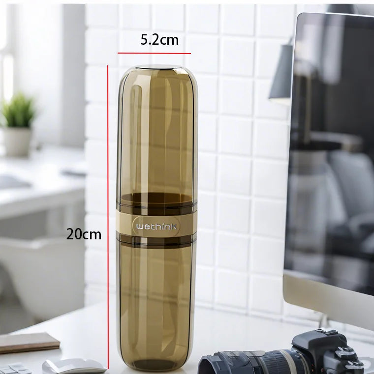 Portable Toothpaste Toothbrush Protect Holder Case Travel Camping Storage Box Protect Toothbrush Toothpaste from Dirt and Damage 