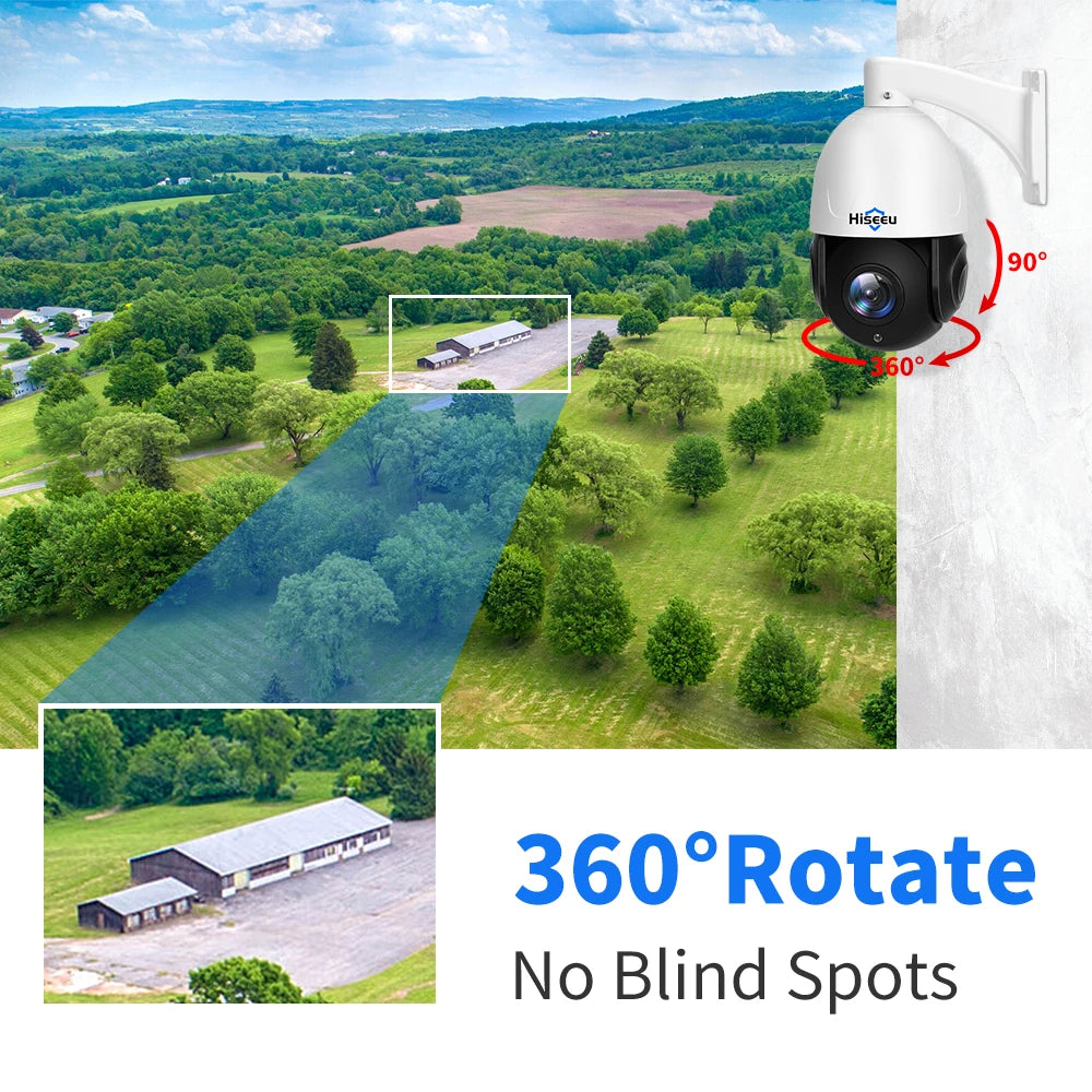 8MP PTZ PoE Outdoor Dome Camera 30X Optical Zoom
