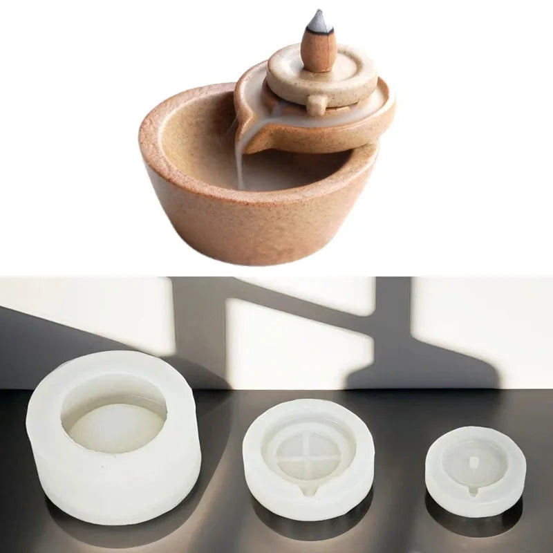 Silicone Incense Burner Casting Mould