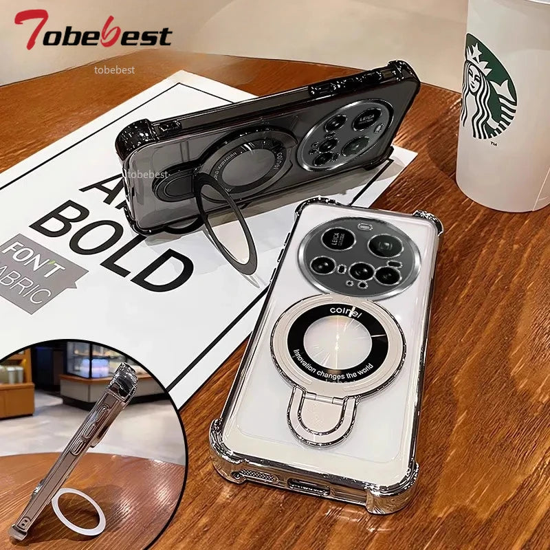 Magnetic Plating Case for Xiaomi 15, 14, 14T, 13 and 12