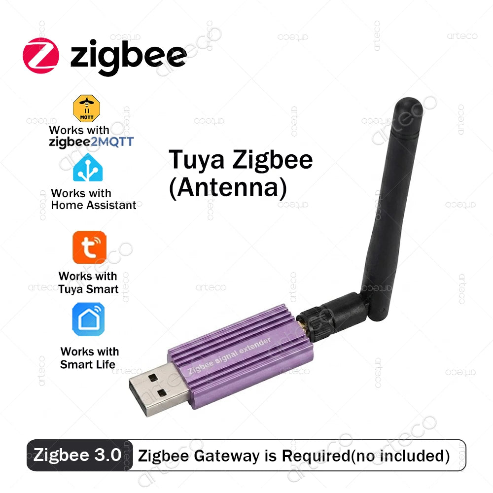 ZigBee Signal Repeater Amplifier Booster USB Signal Range Extender,Expands ZigBee Gateway Network,For Tuya/Z2MQTT Home Assistant