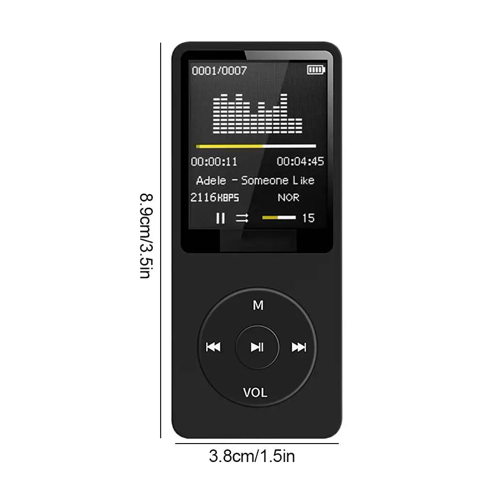Wiederaufladbarer Taschen-MP3-Player