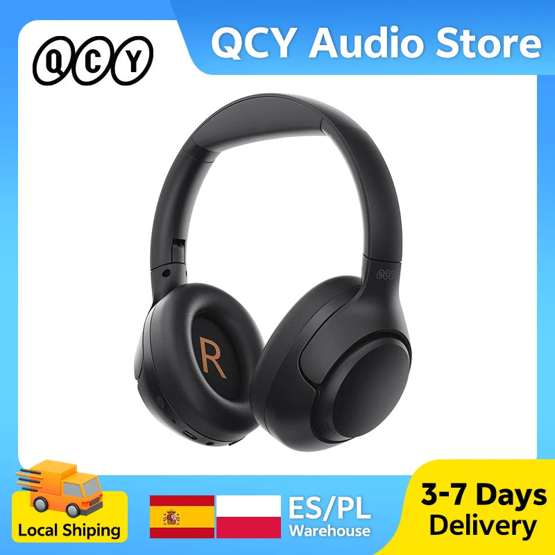QCY H3 ANC Cuffie Wireless con Suono Hi‑Res