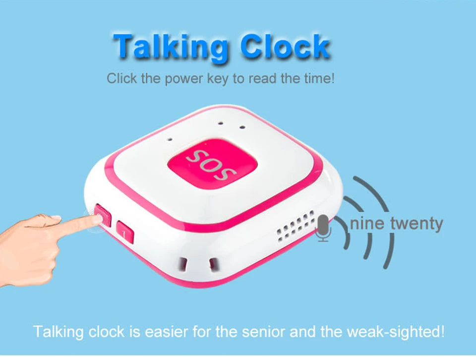Kids Elder Car GPS Tracker Kinderen GPS V28 Locator Pendant Twee-wegs gesprekken Valalarm Gratis APP WIFI GPS LBS-tracking SOS bellen