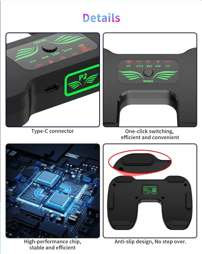 Pedală Bluetooth pentru întoarcerea paginii