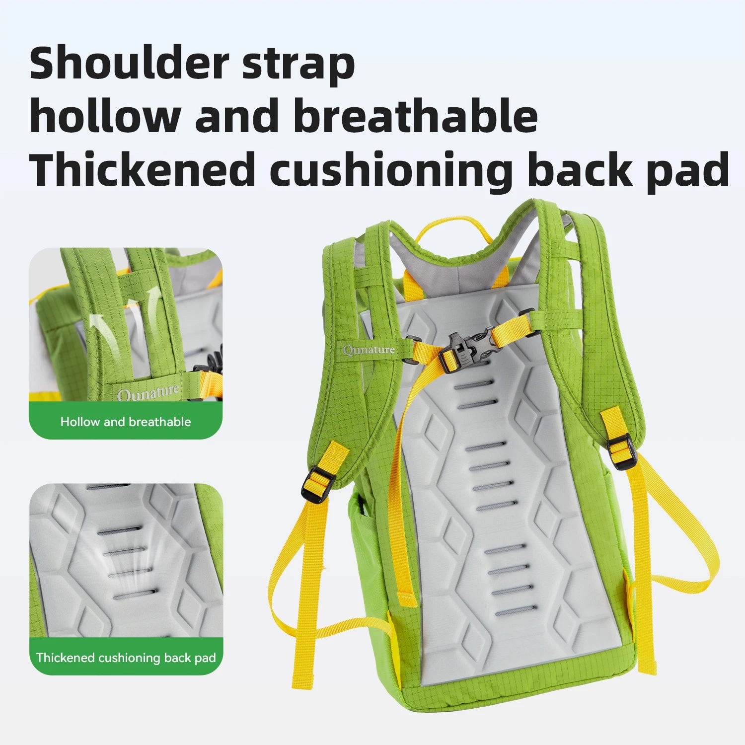 8L Kids Lightweight Hiking Backpack Breathable Nylon Daypack