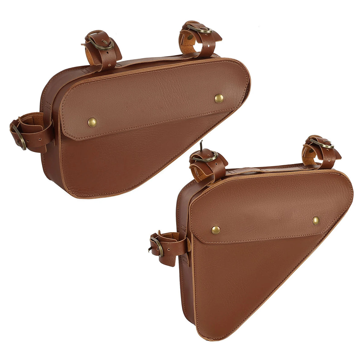Bolsa estreita para quadro de bicicleta com posições ajustáveis para a correia