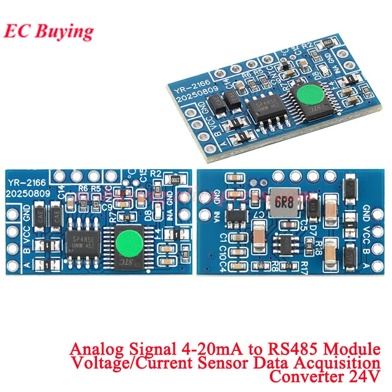 Опции за модул за acquisition Analogue-to-RS485