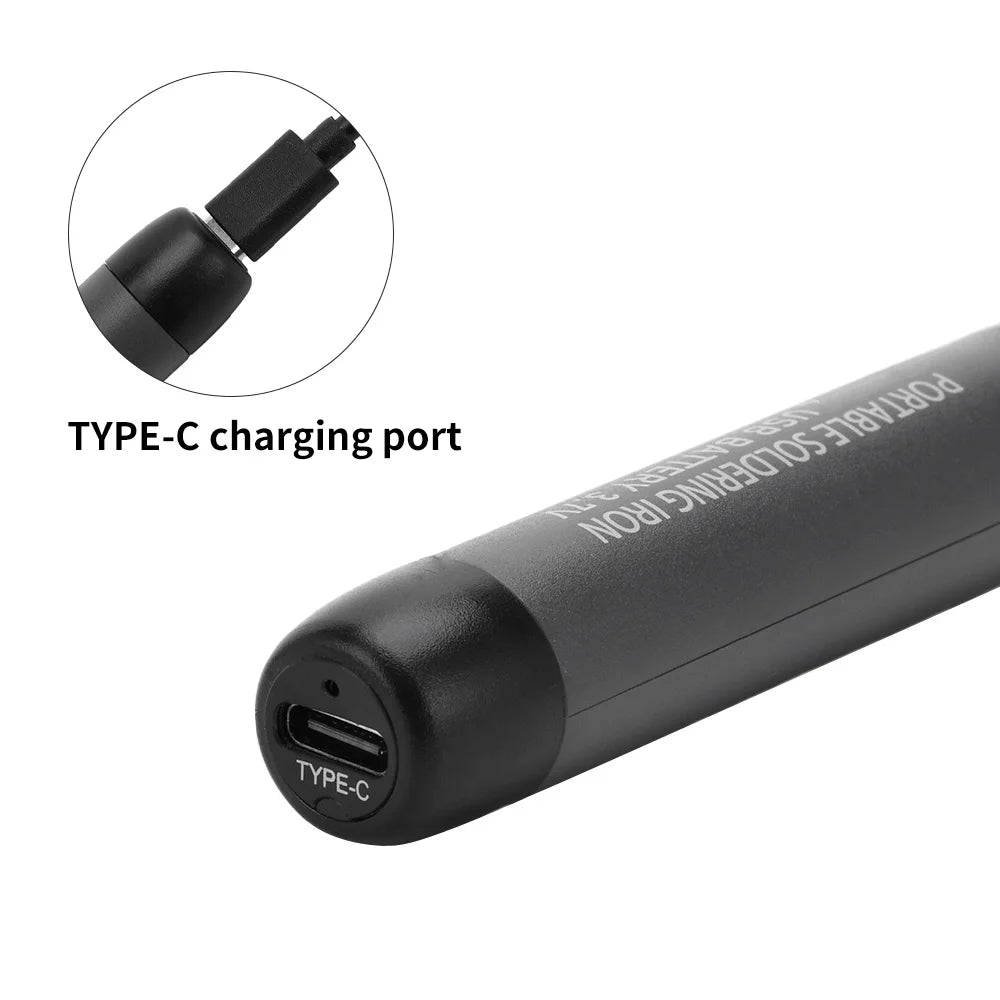 Type-C Oplaadbare mini soldeerbout