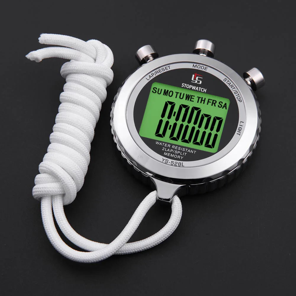 Digital Sports Stopwatch, Backlight Options