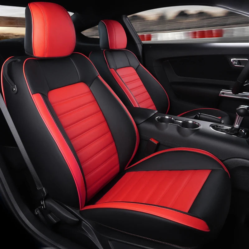 Індивідуальні чохли на сидіння автомобіля Mustang повний комплект