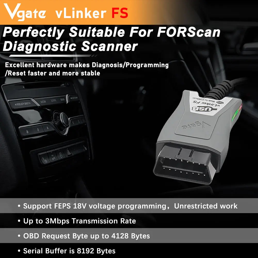 OBD2 Car Diagnostic Scanner Interface