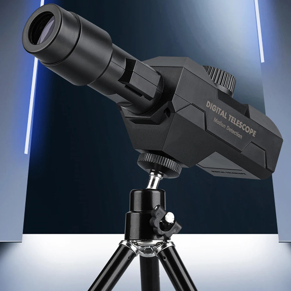 Telescopio digital WiFi, zoom 70x, monocular 1920X1080, cámara con trípode, control en app para móvil, compatible con Android e IOS