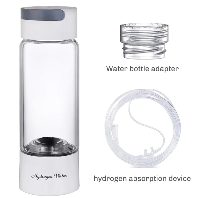 Portable Hydrogen-Rich Water Cup USB Rechargeable 420ml