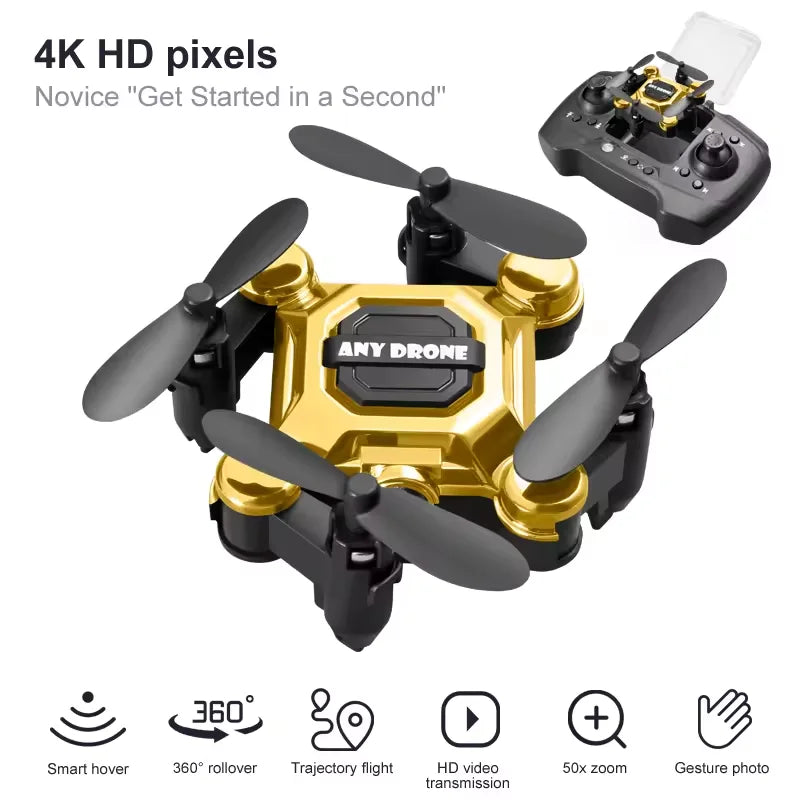 Mini Folding Quadcopter - Camera or No-Camera Options